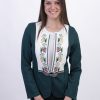 Тъмнозелено официално сако с българска шевица и пафти - Image 2