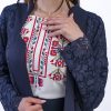 Костюм от сако и рокля с българска шевица - Image 4